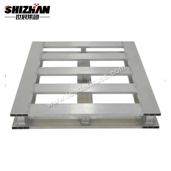 Aluminium forklift trolley pallet