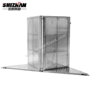 Čelične barijere za kontrolu gomile