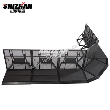 Aluminijska barijera za kontrolu gužve